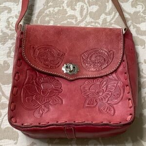 Vintage Tooled Leather purse